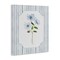 Stupell Industries Soft Blooms & Stripes Canvas, design by Tava Studios